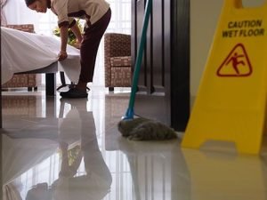 prevención de riesgos laborales en limpieza