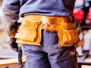 albañil y prevención en obra