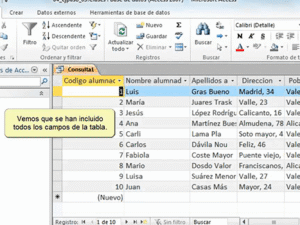 primeros pasos con access