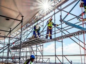 prevención en andamios