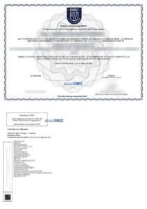 certificado euneiz